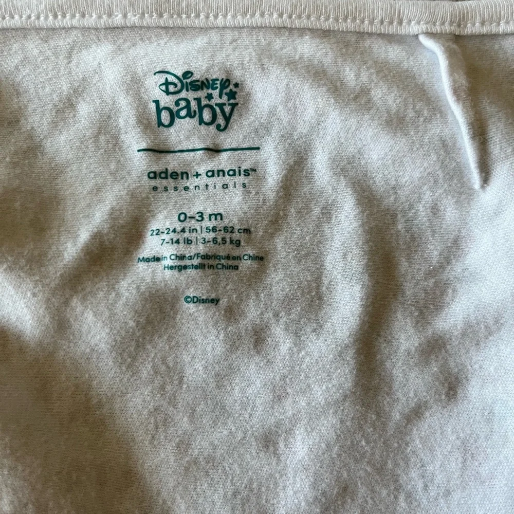 Disney Baby Aden + Anais Essential Easy Swaddle Wrap Size 0-3 Months 22-24.4 in